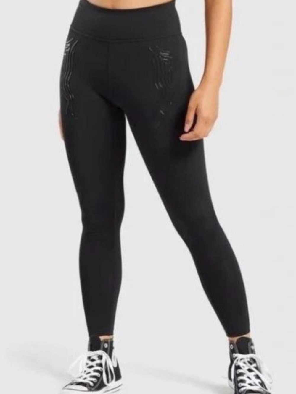 Gymshark Women's High-Waist Black Performance Leggings